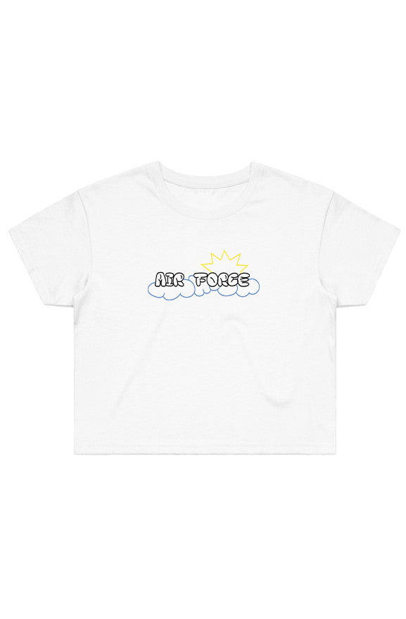 In The Clouds Street Crop Tee