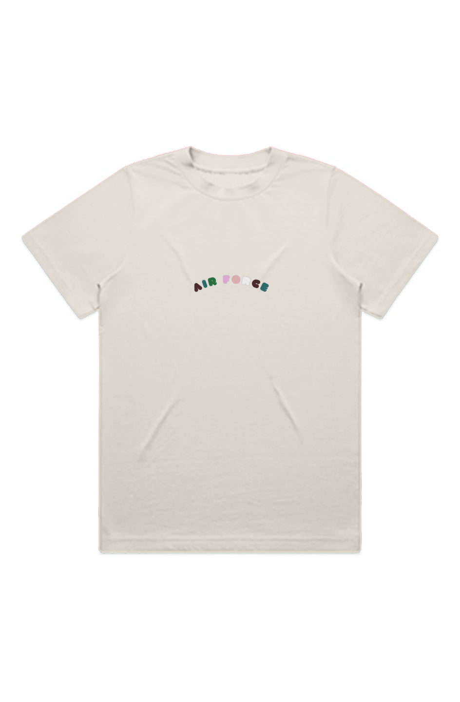 The Rainbow Embroidered Heavy Tee