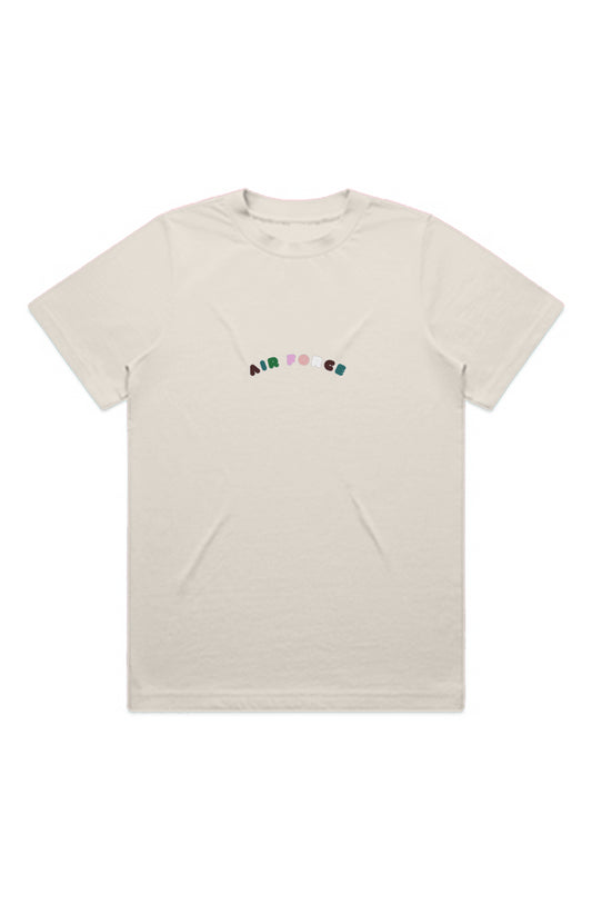 The Rainbow Embroidered Heavy Tee