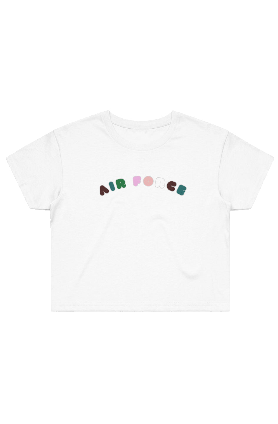 The Rainbow Street Crop Tee