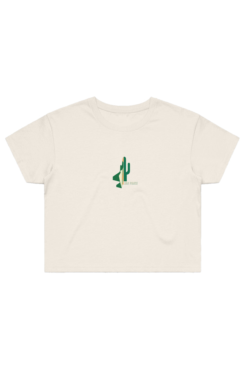 Cactus 35 Street Crop Tee Embroidered